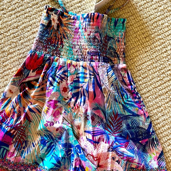 NWT Camilla girls ( Mills by Camilla) play suit with shirring.Size 10